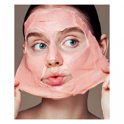 Альгинатная маска TRIMAY Collagen & Red Ginseng Modeling Mask With Rose, 240 гр