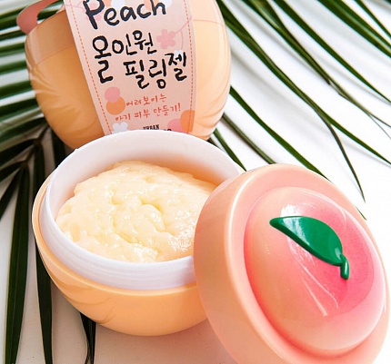 Гель отшелушивающий с фруктовыми кислотами Urban Dollkiss Peach All-in-one Peeling gel 100гр