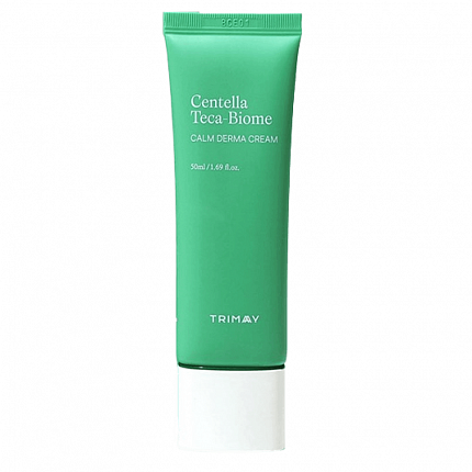 Успокаивающий крем с CICA комплексом и лактобионовым комплексом Trimay Centella Teca-Biome Calm Derma Cream, 50 мл