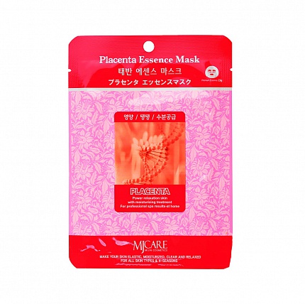 Маска тканевая для лица Плацента Placenta Essence Mask 23гр