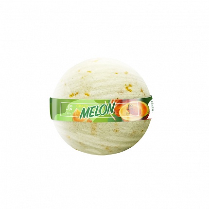 Бомбочка для ванны дыня Crazy Melon, 160 гр