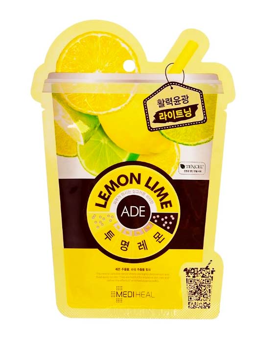 Маска для лица освежающая витаминная Lemon Ade Mask 25мл