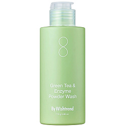 Энзимная пудра с зелёным чаем By Wishtrend Green Tea & Enzyme Powder Wash, 110 гр