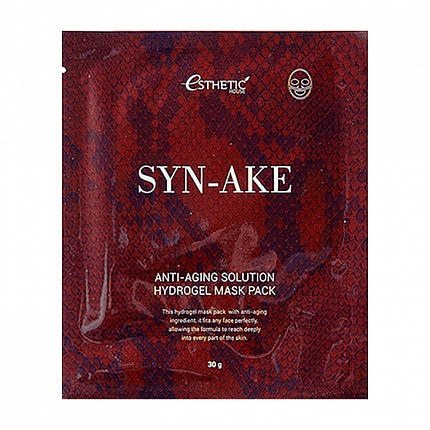 Гидрогелевая маска для лица с пептидом змеиного яда SYN-AKE ANTI-AGING SOLUTION HYDROGEL MASK PACK