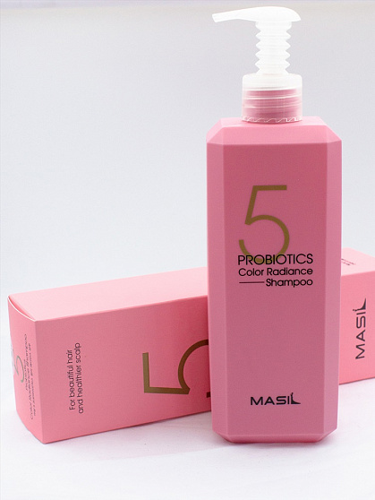 Шампунь с пробиотиками для защиты цвета Masil 5 Probiotics Color Radiance Shampoo, 500 мл