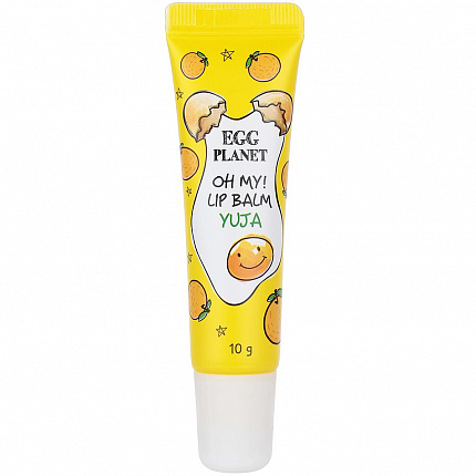 Бальзам для губ Egg Planet Oh My Lipbalm Yuja, 10 гр