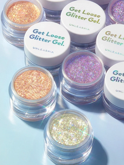 Рассыпчатый гель с блестками #1 Unleashia Get Loose Glitter Gel N°1 Aurora Catcher, 4 гр